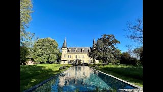 Pretty chateau for sale 20 minutes from Bordeaux [upl. by Eadith]