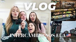 Diário de Intercâmbio 16 🇺🇸  Vlog cookies passeio spa night e updates [upl. by Alick]