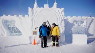 Yellowknife Snowcastle 2024 Grand Tour [upl. by Olds547]