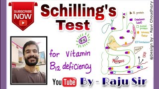 Schillings test for vitamin B12 deficiency [upl. by Nimzzaj3]