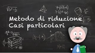 Sistemi lineari Metodo di riduzione caso particolare [upl. by Mireielle]