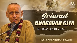 HG Sankarshan PrabhuSrimad Bhagavad Gita185506012024 [upl. by Yob]