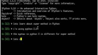 Understanding Super Method  Python OOP  Inheritance [upl. by Attena]