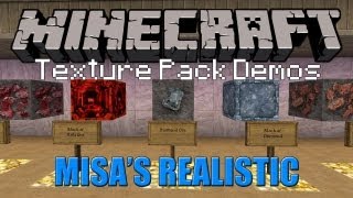 MISAS REALISTIC  Minecraft Texture Pack 152 [upl. by Templeton]