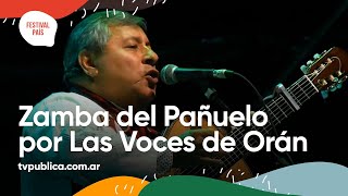 Zamba del Pañuelo por Las Voces de Orán en Serenata a Cafayate  Festival País 2022 [upl. by Aiyotal]