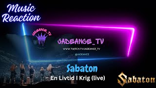 Epic Reaction to Sabatons quotEn Livstid I Krigquot Live ⚔️  Immersive Experience [upl. by Scales]