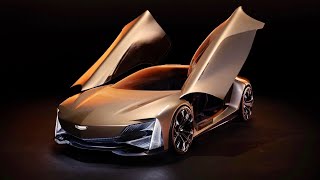 Cadillac Opulent Velocity Concept redefines VSeries for the EV age [upl. by Rimaj833]