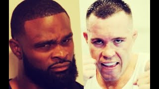 Colby Covington vs Tyron Woodley [upl. by Jemine38]