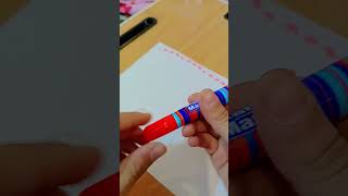 Colorful roller stamper markers stationary art [upl. by Moht594]