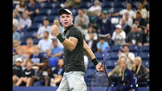 Dominik Koepfer vs Reilly Opelka  US Open 2019 R2 Highlights [upl. by Cristie]