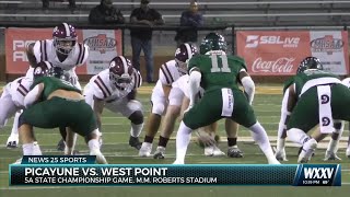 5A State Championship Game Picayune Maroon Tide defeats West Point [upl. by Mikkel]