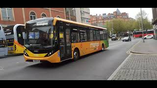 Trent Barton four cylinder Mango spare ADL Enviro 200 MMC 174 on Rainbow One [upl. by Nathaniel]