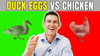 Are Duck Eggs Better Than Chicken Eggs  Health Benefits of Duck Eggs [upl. by Ayanet]