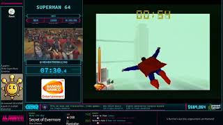 AGDQ18 Restream FR Superman 64 Any [upl. by Laurena]