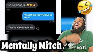 Mentally Mitch  Married Men Rizz  REACTION [upl. by Akeyla825]