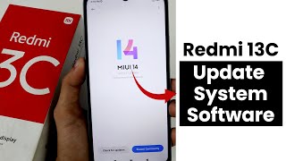 How to Update System Software In Redmi 13C [upl. by Aivilo]