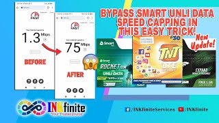 Bypass Smart Unli Data 149  399 Speed Capping in this Easy Trick NEW UPDATE  INKfinite [upl. by Llenrag579]