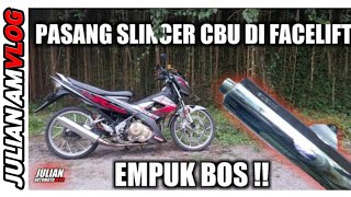 slincer satria fu thailand  perbedaan suara CBU dan SCD 9 Modifikasi motor [upl. by Hock208]