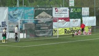 Schiri erlegt Jagdhund beim Fussballspiel 1860 München SpVgg Unterhaching [upl. by Killian]