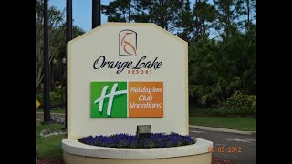 Holiday Inn Orange Lake Resort 3 bedroom villa tour 88100 [upl. by Chemar818]