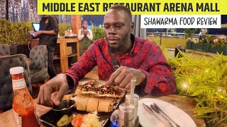 MIDDLE EAST RESTAURANT SHAWARMA REVIEW AT ARENA MALL [upl. by Jeanelle]