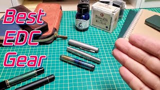 Pens Paper Ink And MORE  My TOP EDC Gear [upl. by Weatherley]