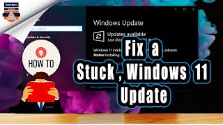 How to Fix a Stuck Windows 11 Update  Windows 11 update stuck [upl. by Gilead232]