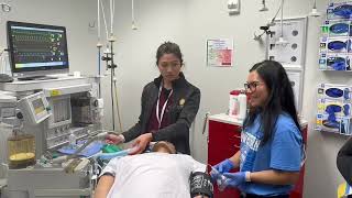 Diversity CRNA Spotlighting Simulation Lab Experience and the Anesthesia Machine Check  MWU 2024 [upl. by Liahcim588]