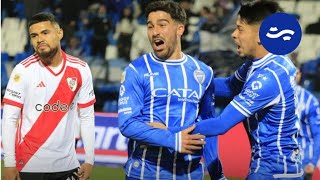 📢 En Mendoza Godoy Cruz sorprendió a River Plate y lo venció por 2 a 1 [upl. by Jordans]