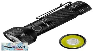 Sofirn IF22A LED Flashlight 21700 USB C 3A SFT40 2100lm 680M Throw Review [upl. by Vinna]