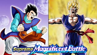 GOATHAN AND HYBRID SAIYANS VS GOHAN SUPREME MAGNIFICIENT BATTLE NO ITEMS DBZ Dokkan Battle [upl. by Anowahs800]