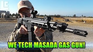 WE MSK Gas Blow Back Rifle  Masada ACR ACWR GBBR SC Village Airsoft GameplayCommentary [upl. by Ainattirb]