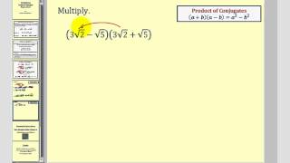 Multiplying Conjugates of Radical Expressions [upl. by Keppel]