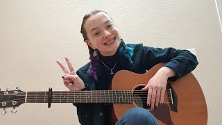 Sally Cinnamon Acoustic Cover by Sydney King [upl. by Euqinahc]