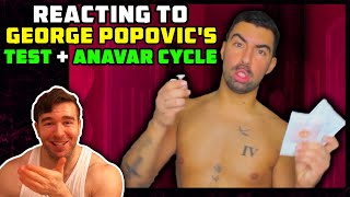 Reacting To George Popovics Test  Anavar Cycle [upl. by Nesyaj]