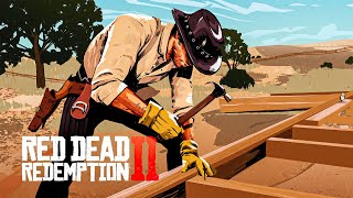 CONSTRUYENDO UN HOGAR 🔨  Red Dead Redemption 2 19 [upl. by Merlin]