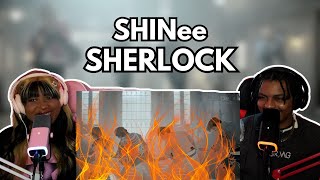 We React To SHINee  SHERLOCK For The First Time 🔍  Lyric Video [upl. by Hatcher]