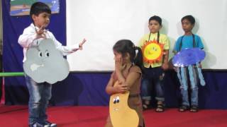 A Story of a Seedling Skit by a kids of srkg [upl. by Aronek944]