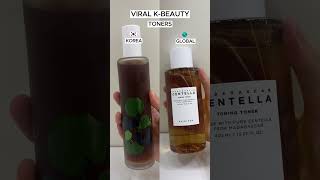 Viral in Korea🇰🇷 VS Viral Globally🌍 kbeauty [upl. by Ulrika]