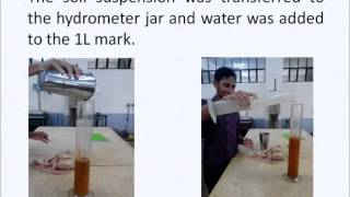 Grain size analysis by Hydrometer Method [upl. by Quartet358]