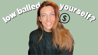 Heres How To Negotiate After You Low Balled Yourself  Tips From An HR Compensation Professional [upl. by Mara]