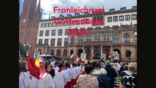 Wiesbaden Germany Fronleichnam Gottesdienst 2024 [upl. by Norene]