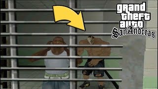 Esto pasa si te arrestan y no tienes dinero en GTA San Andreas quotPARODIAquot [upl. by Arotak]