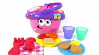 Leapfrog Toys  Shapes and Sharing Picnic Basket Toy Review [upl. by Navar]