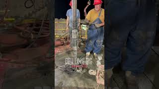 rig floor activites 🔥 petroleum casing drilling tripping rig ad automobile [upl. by Pansir750]