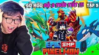 BI HUỲNH ĐÃ SỞ HỮU KYOGRE VÀ NÂNG CẤP MEGA RAYQUAZA BÁ CHỦ SERVER  PIXELMON EPIC SMP TẬP 5 [upl. by Nester]