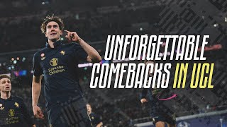 Unforgettable Juventus Comebacks in UEFA Champions League  Tottenham Leipzig amp More [upl. by Teodoor620]