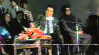 Dilip Kumar interview in PC Hotel Peshawar April 1988 Part 1 [upl. by Hpeosj]