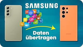 Daten von Samsung auf Samsung übertragen mit Kabel  Gerät einrichten [upl. by Bertha]