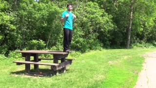 How to Parkour Gainer Full 360 Tutorial [upl. by Adnarb]